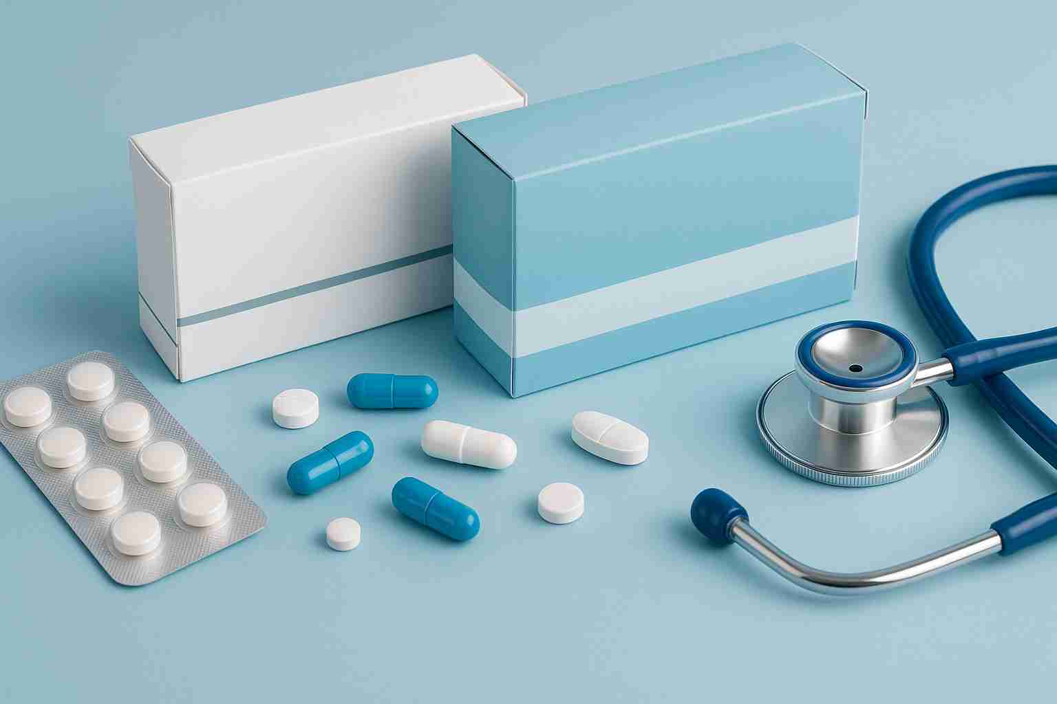 HIPAA-aware direct mail campaigns and FDA-compliant healthcare packaging. Tamper-evident solutions, folding cartons, blister packs, and sustainable options—end-to-end support by PM Packaging.