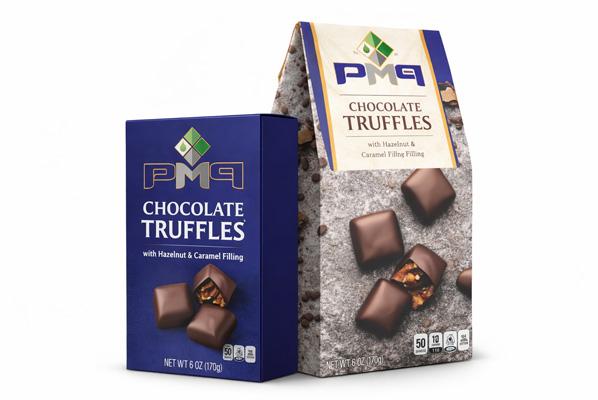 PMP branded confectionary packaging