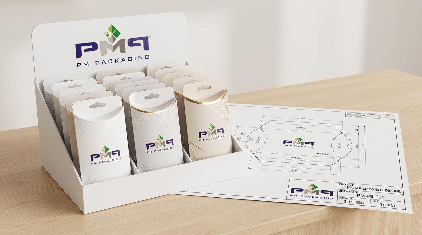 Pillow Boxes for Checkout & Impulse Retail Programs | PM Packaging