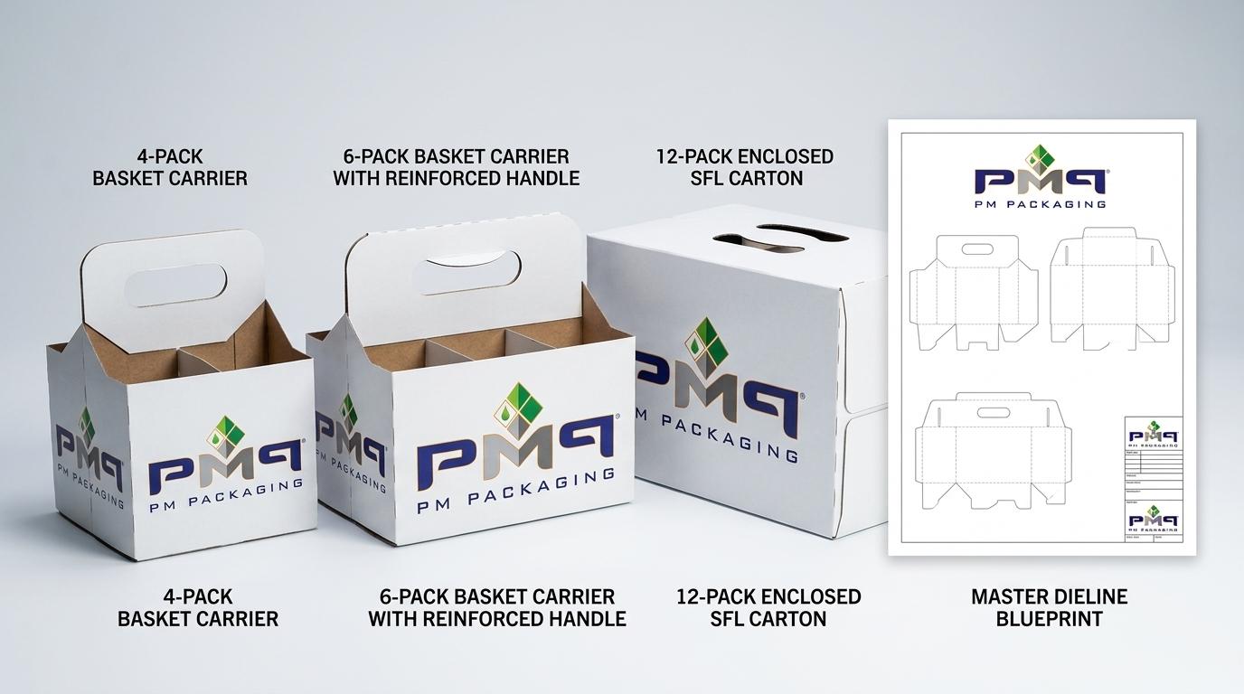 Shrink Wrap vs. Printed Beverage Carriers: When Should Brands Switch? | PM Packaging