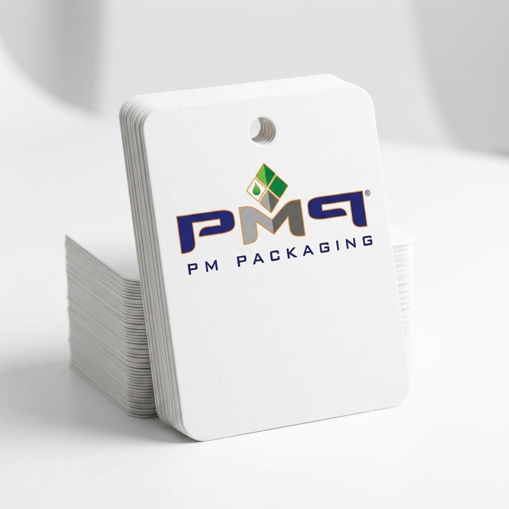 Blister card printing and hang hole layout details