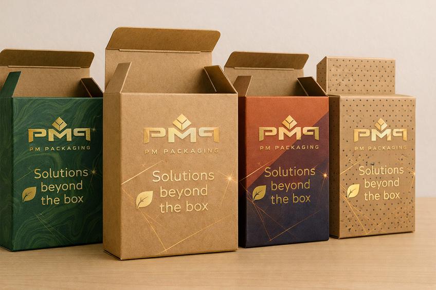 Folding cartons displaying clean score lines and print coatings