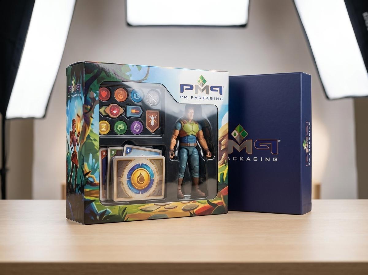 Custom toy, game, and collectible packaging boxes and displays by PM Packaging