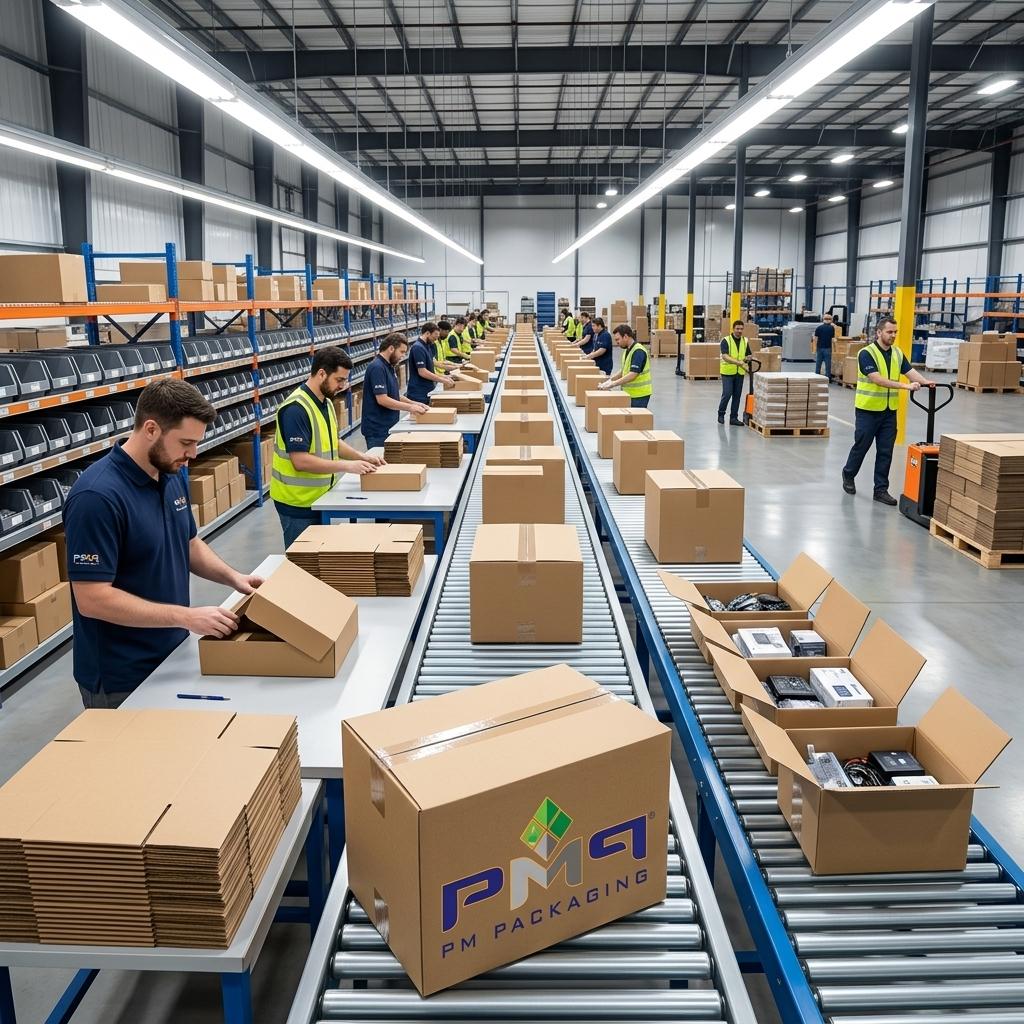 Explore the operational and financial factors behind combining packaging production and product fulfillment under a single supplier.