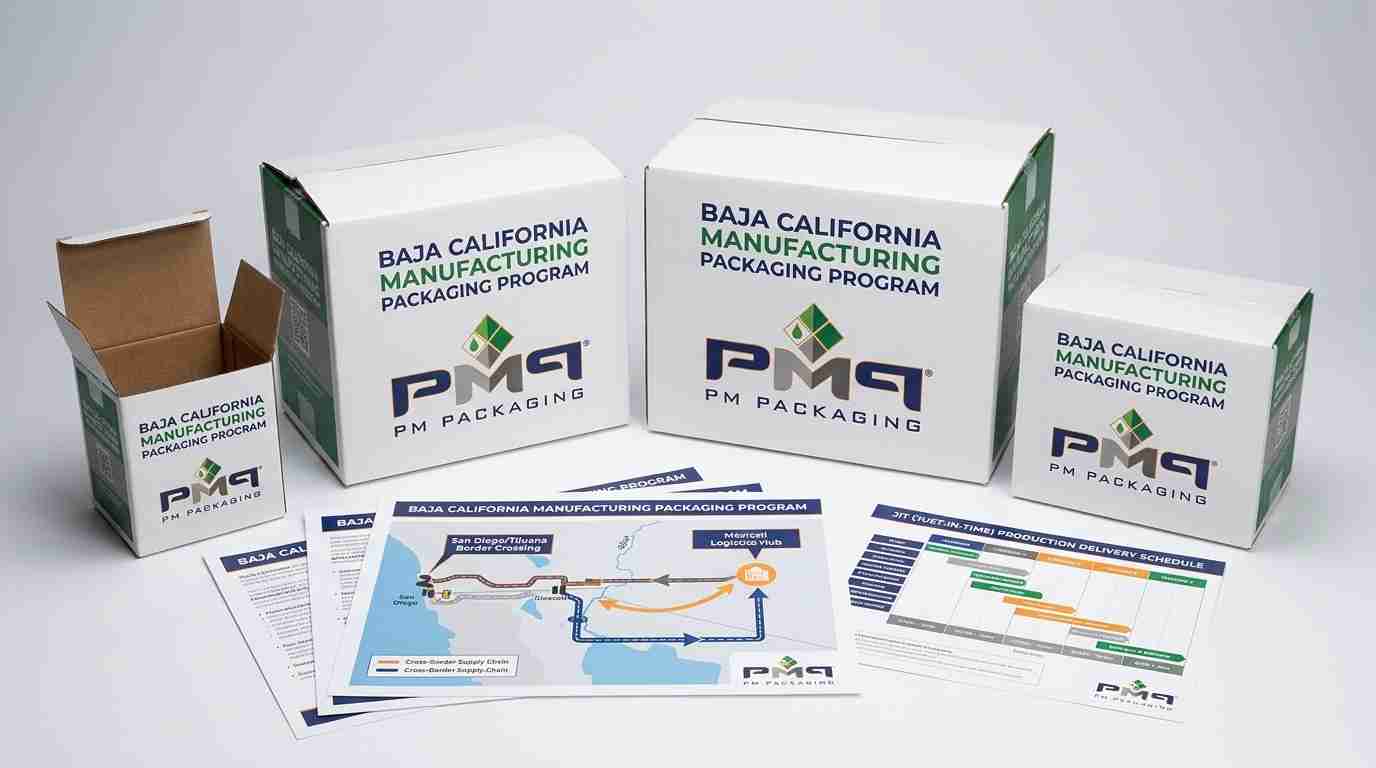 Learn how manufacturers in Baja California (Tijuana, Mexicali, Tecate) structure commercial packaging programs for North American cross-border supply chains.