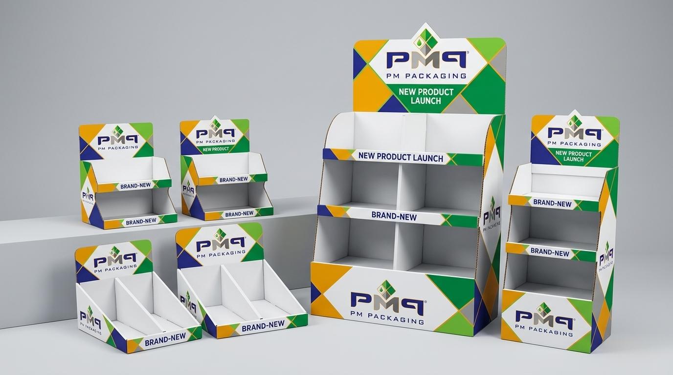 Commercial-Scale Retail Displays for New Product Introductions | PM Packaging