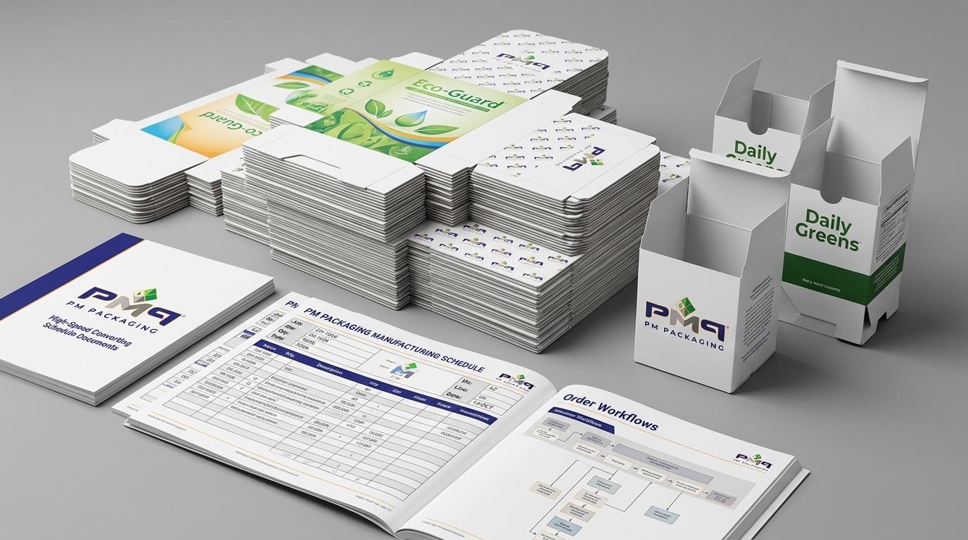 High-Capacity Folding Carton Manufacturing for Established Consumer Brands | PM Packaging