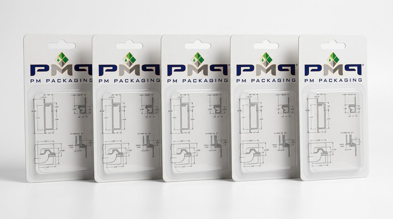 Learn how to engineer heavy-duty blister cards for hardware and replacement parts, balancing product weight, pegboard balance, and technical information hierarchy.