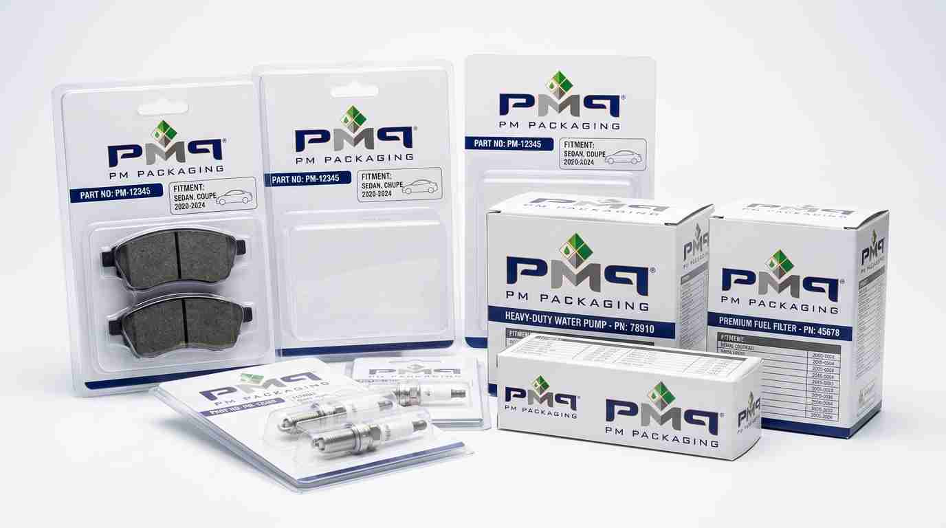 Learn how to manage high-volume automotive aftermarket packaging programs, standardizing blister cards, folding cartons, and SFL boxes across hundreds of part numbers.