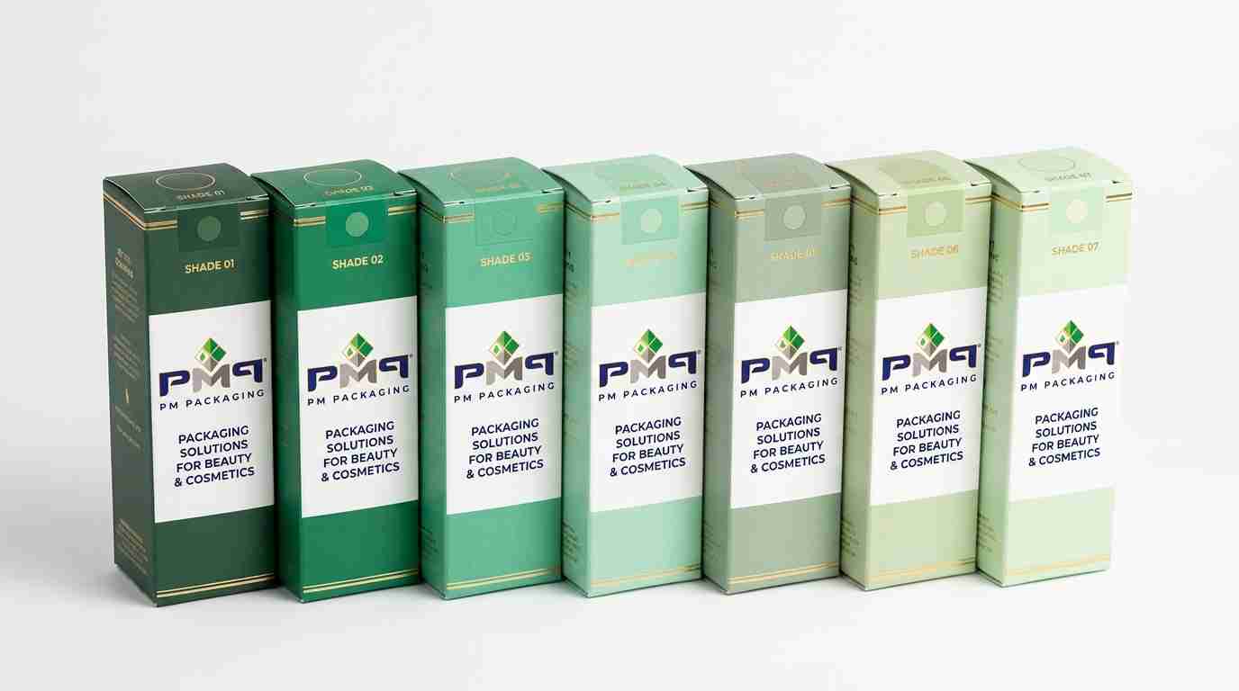 Learn how to manage high-volume beauty packaging for multi-shade and multi-size product lines, standardizing carton structures while controlling printed SKUs.
