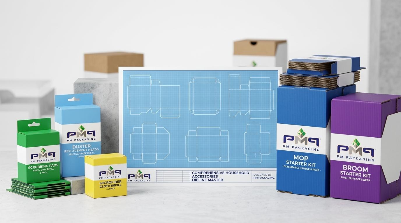 High-Volume Packaging for Household Cleaning Product Accessories | PM Packaging