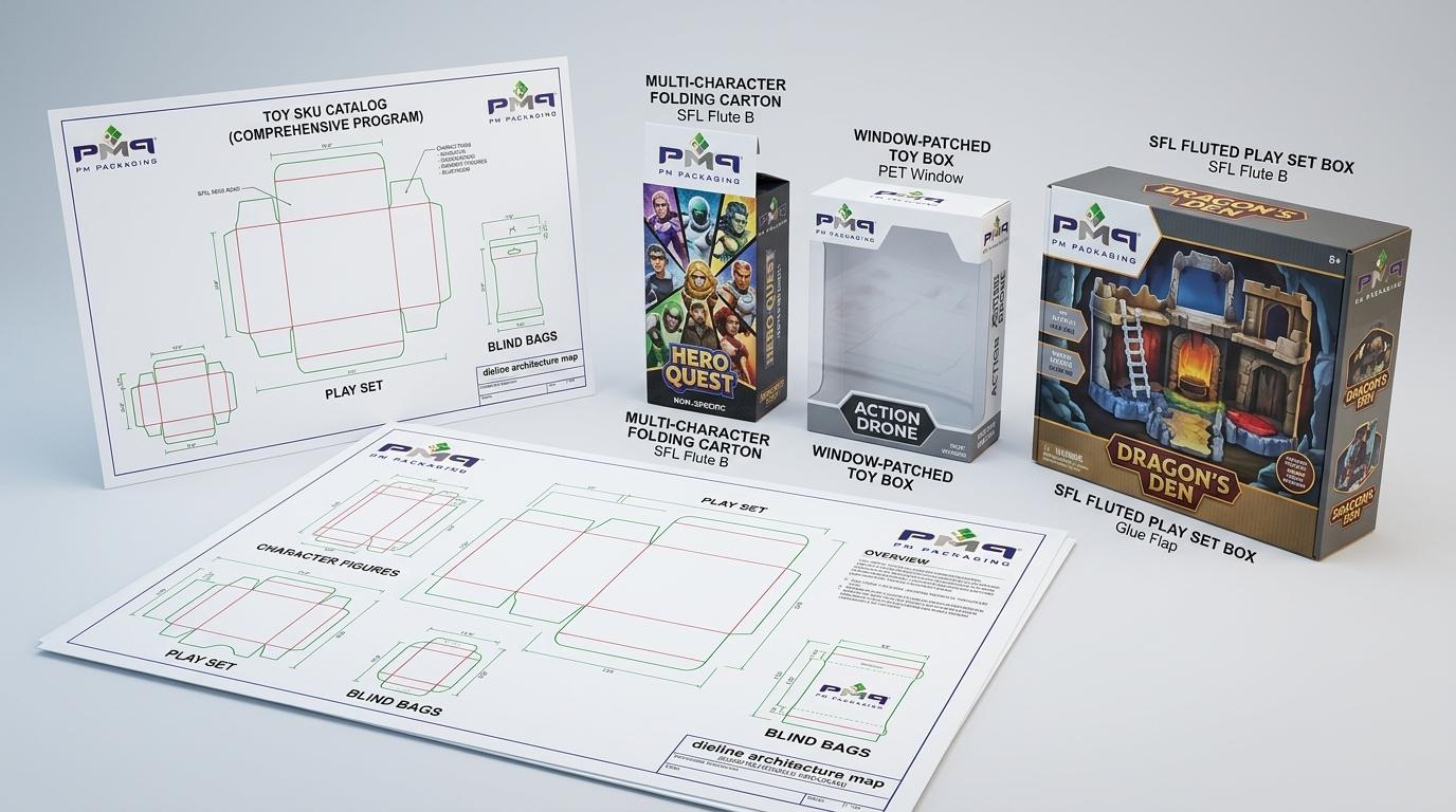 High-Volume Packaging for Toy Brands With Large SKU Catalogs | PM Packaging