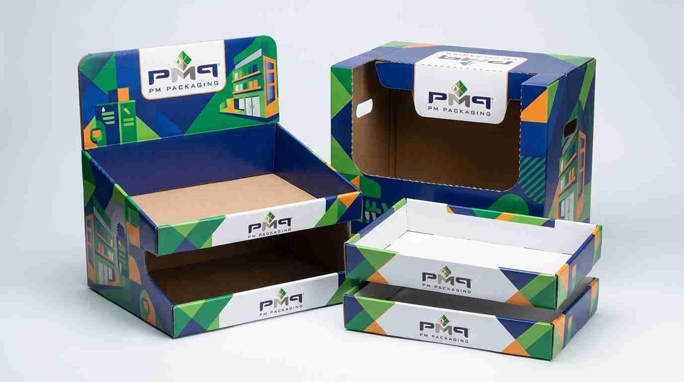 Learn how to engineer high-volume retail-ready packaging (RRP) and PDQ display trays for products with fast shelf velocity and frequent store replenishment.