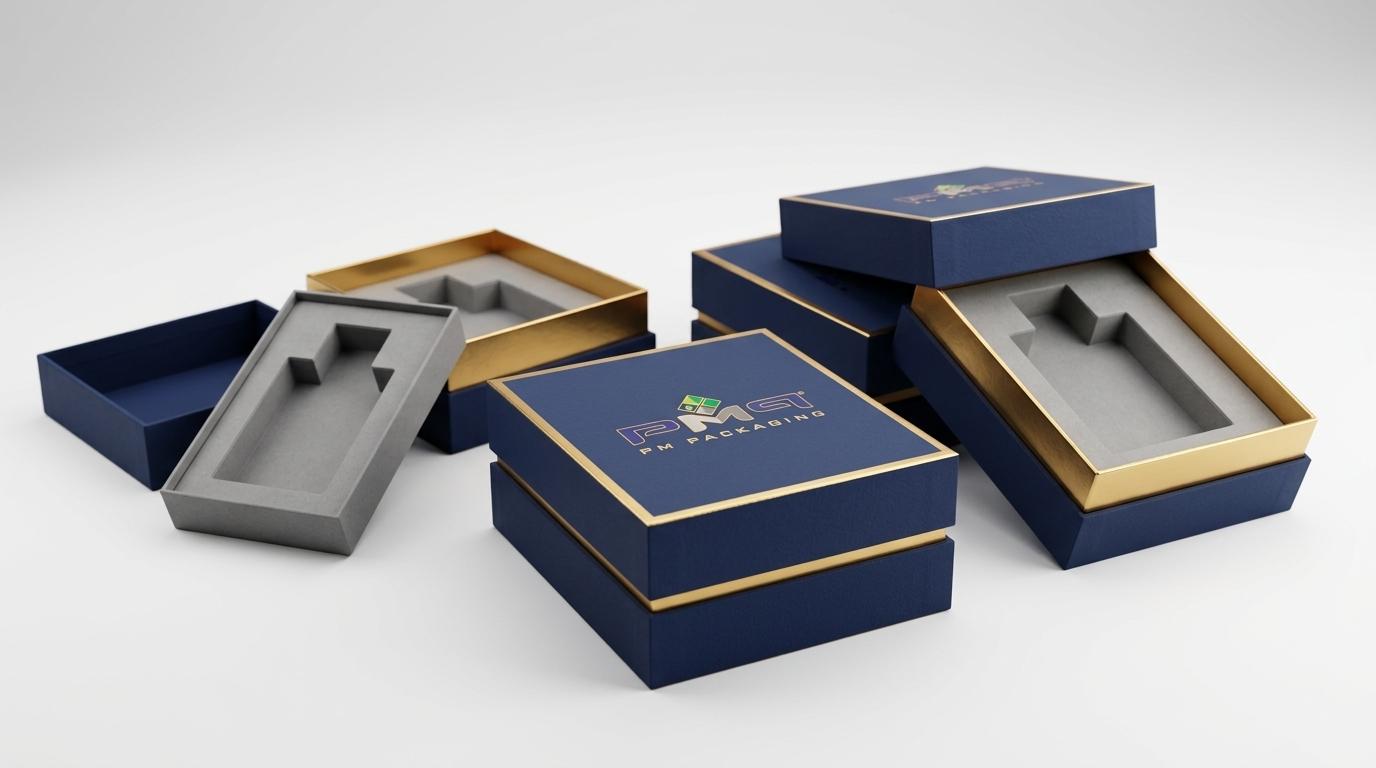 Learn how to scale shoulder-neck rigid boxes for luxury fragrance collections, controlling lid-to-base fit, interior inserts, foil stamping, and commercial runs.
