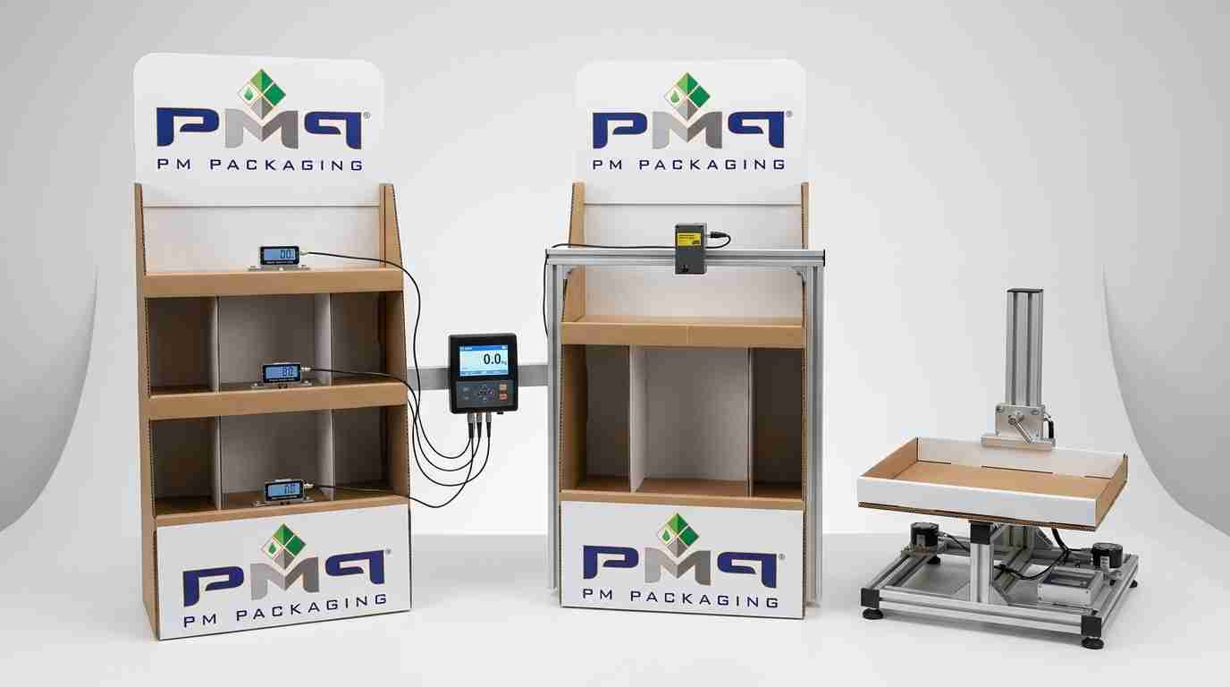 Learn how large retail display programs are tested and validated before commercial production, including weight loading, assembly trials, and ISTA transit testing.