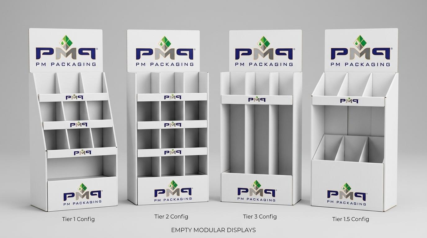 Large Display Programs With Different Product Assortments by Store | PM Packaging