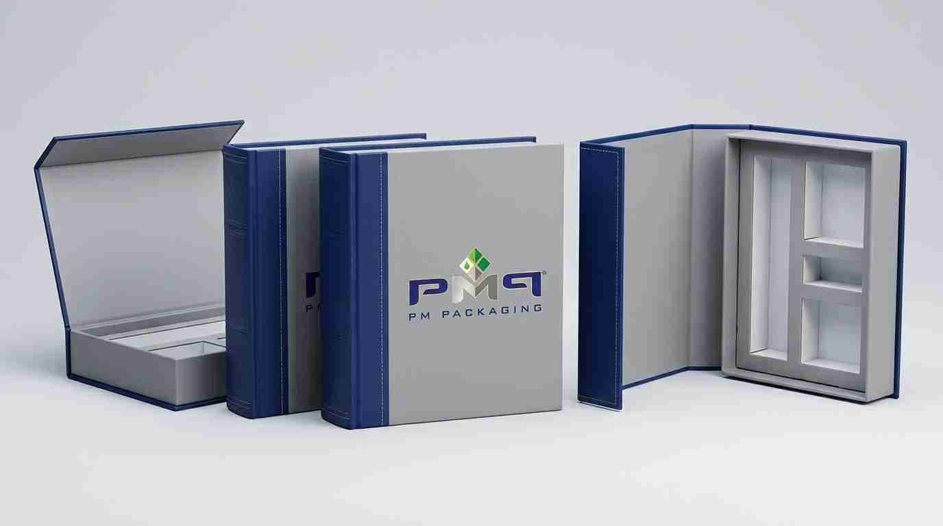 Learn how to scale book-style rigid boxes for large commercial product launches, controlling hinged spines, magnetic closures, inserts, and logistics.