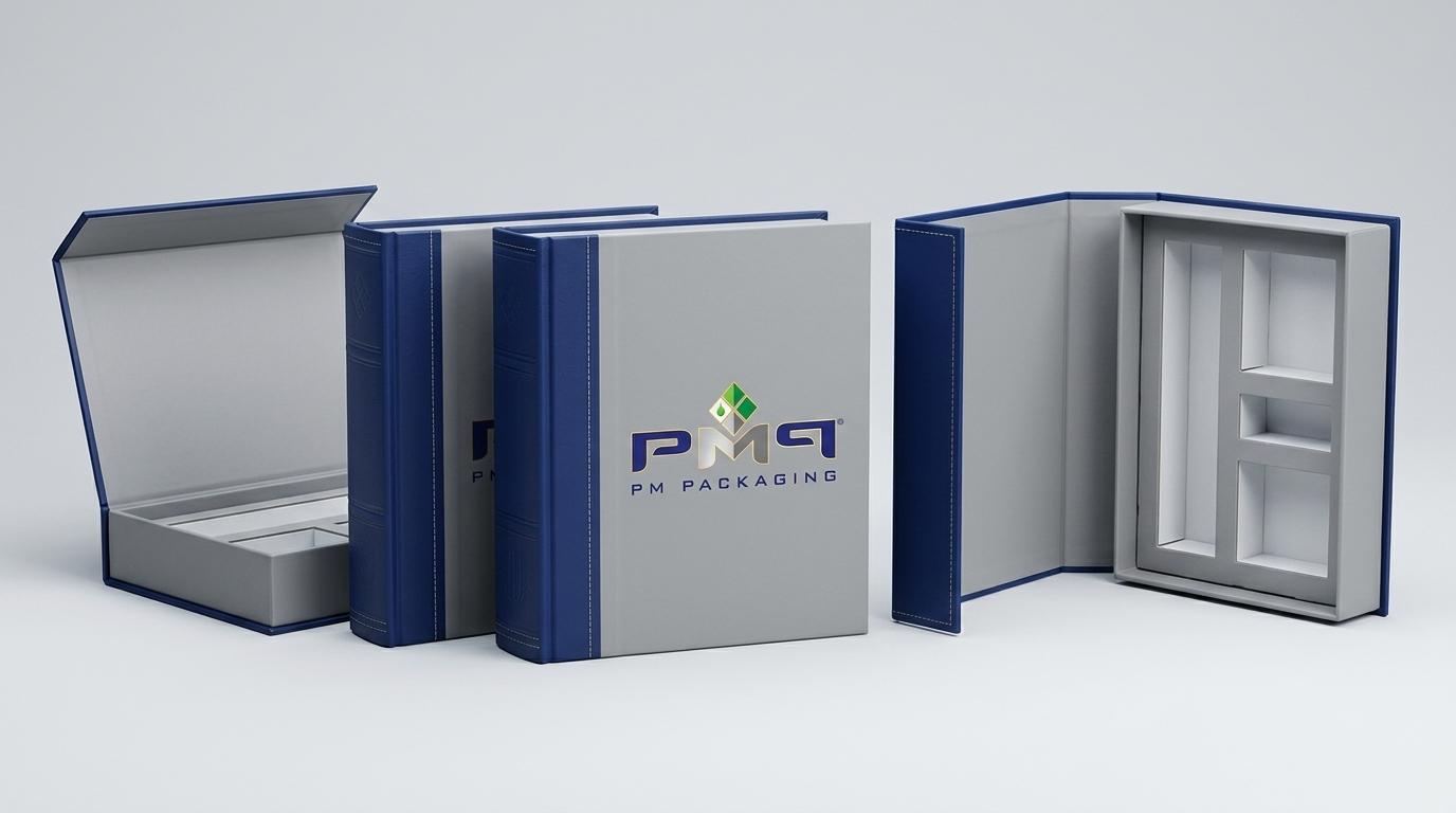 Learn how to scale book-style rigid boxes for large commercial product launches, controlling hinged spines, magnetic closures, inserts, and logistics.