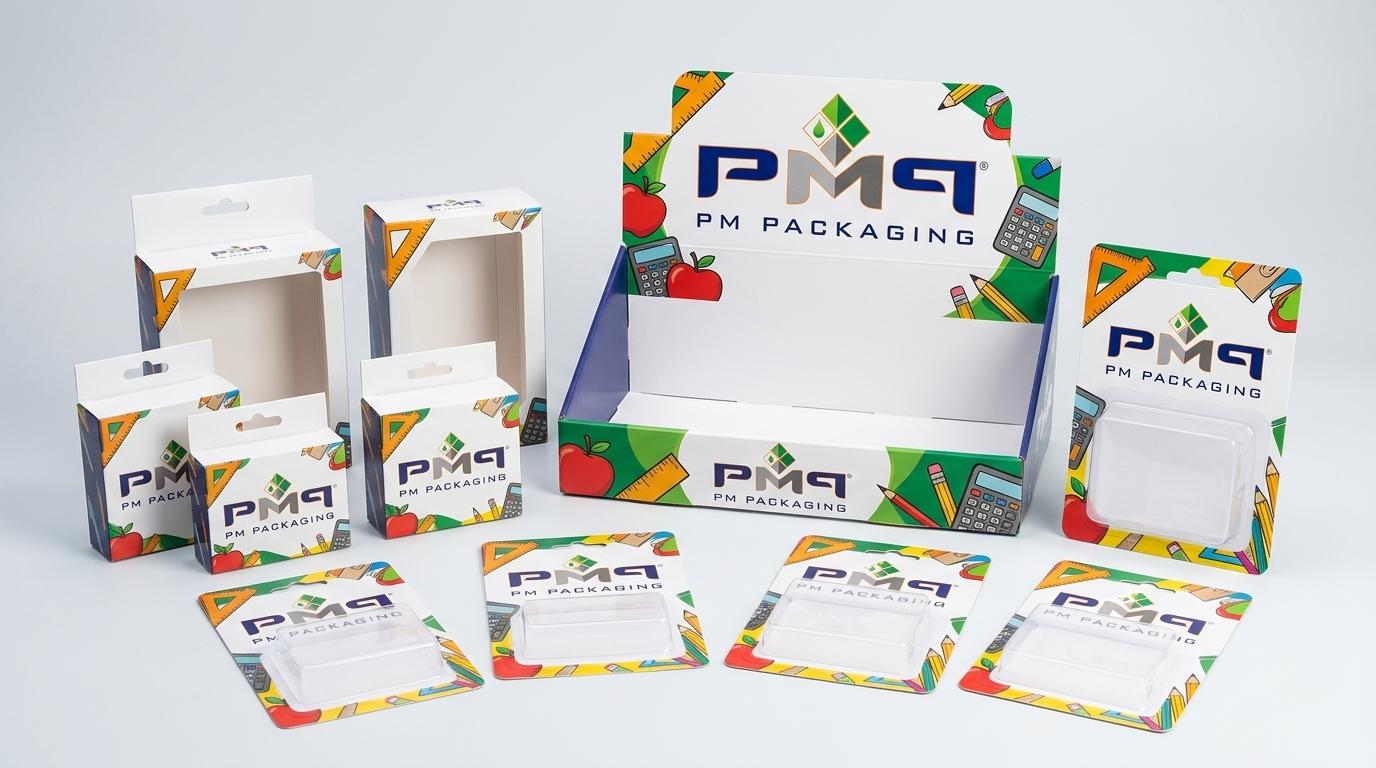 Learn how to manage high-volume back-to-school retail packaging programs, balancing seasonal deadlines, display trays, SFL packaging, and inventory controls.