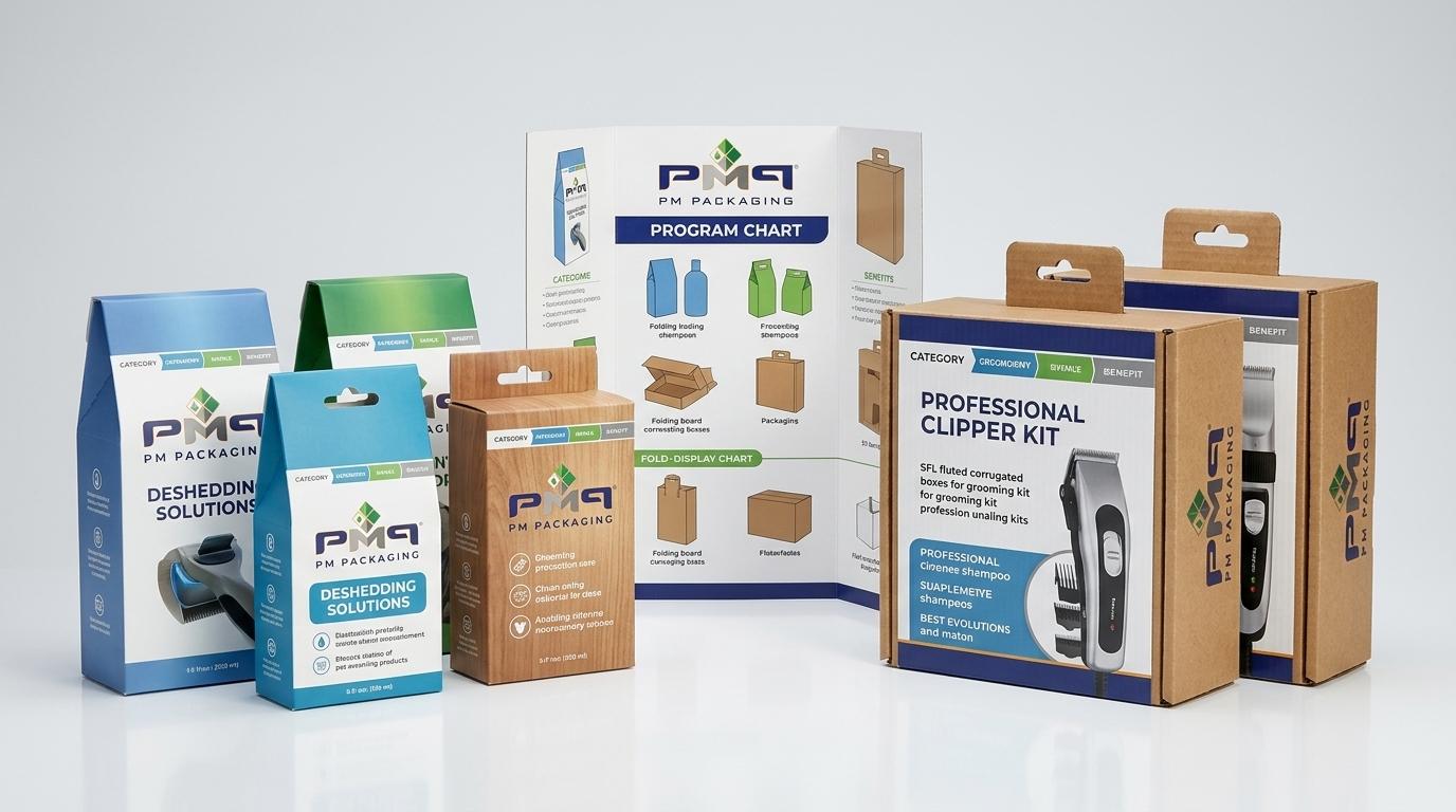 Large-Quantity Retail Packaging for Pet Grooming Product Lines | PM Packaging