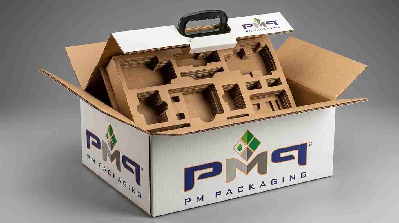 Discover how litho-laminated single-face flute packaging delivers superior structural protection and high-impact retail branding for heavyweight automotive diagnostic test benches.