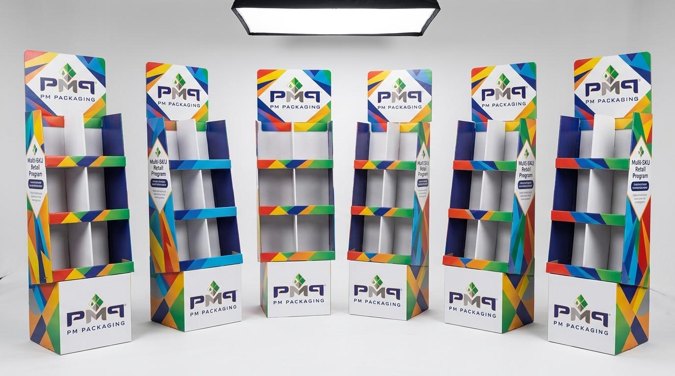 Learn how to manage regional multi-SKU product assortments in large floor display programs, standardizing SFL structures while adapting inventory mix by region.