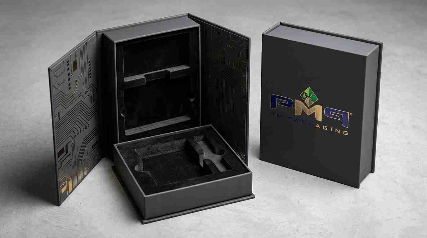 An authoritative packaging engineering and procurement guide for audiophile brands detailing multi-tier rigid setup box architectures, heavy DAC chassis protection, planar driver cushioning, and nearshore supply chain velocity.
