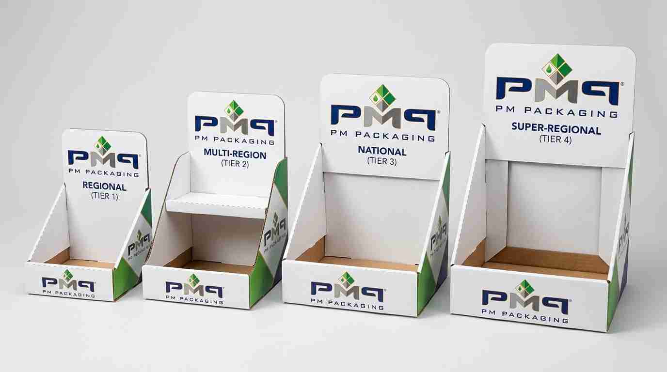 Learn how to scale counter display programs from regional promotional tests to chain-wide retail rollouts, standardizing structures and pre-packed BOMs.