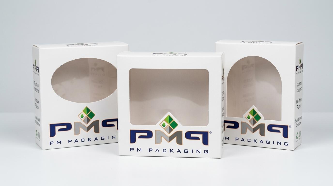 Learn how to scale windowed paperboard folding cartons for commercial production, film overlap, adhesive placement, and scratch prevention.