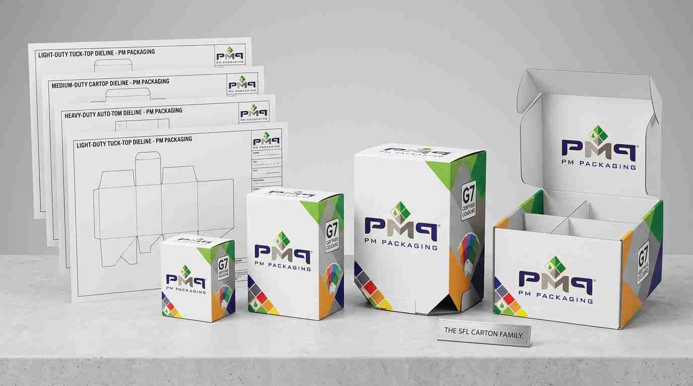 Learn how to establish a flexible Single Face Lamination (SFL) packaging platform for multi-SKU product families with varying weights, dielines, and insert needs.