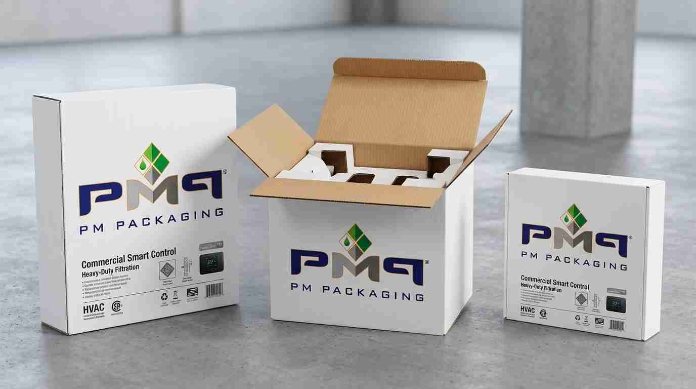An authoritative engineering and procurement guide for HVAC brand directors, supply chain executives, and packaging engineers scaling heavy-duty Litho-Laminated Single Face Laminate (SFL) packaging for commercial filters, ECM motors, coils, and smart controls across wholesale distribution and contractor channels.