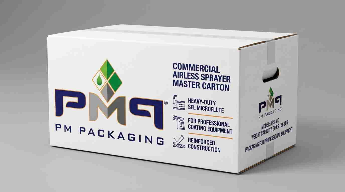 Explore how single-face lamination packaging delivers heavy-duty structural protection and photographic retail impact for commercial paint sprayers and airless coating rigs.
