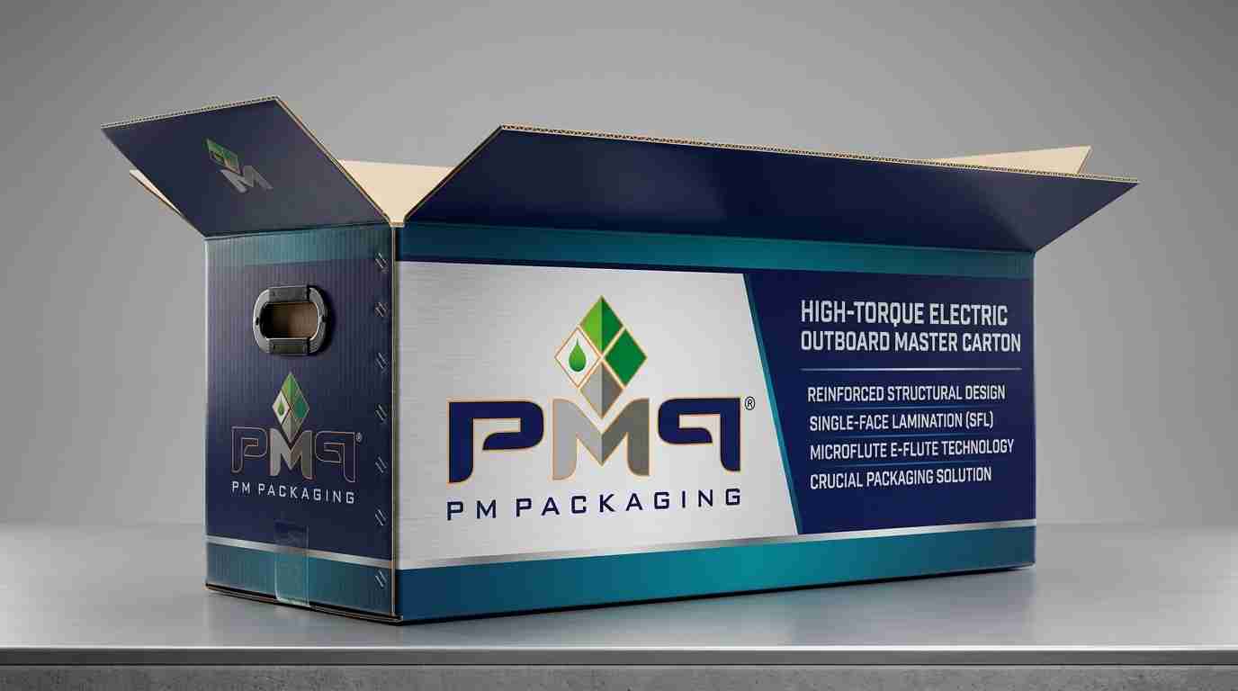 Discover how single-face lamination packaging delivers heavy-duty transit protection, photorealistic retail graphics, and sustainable unboxing for high-torque electric outboard boat motors.