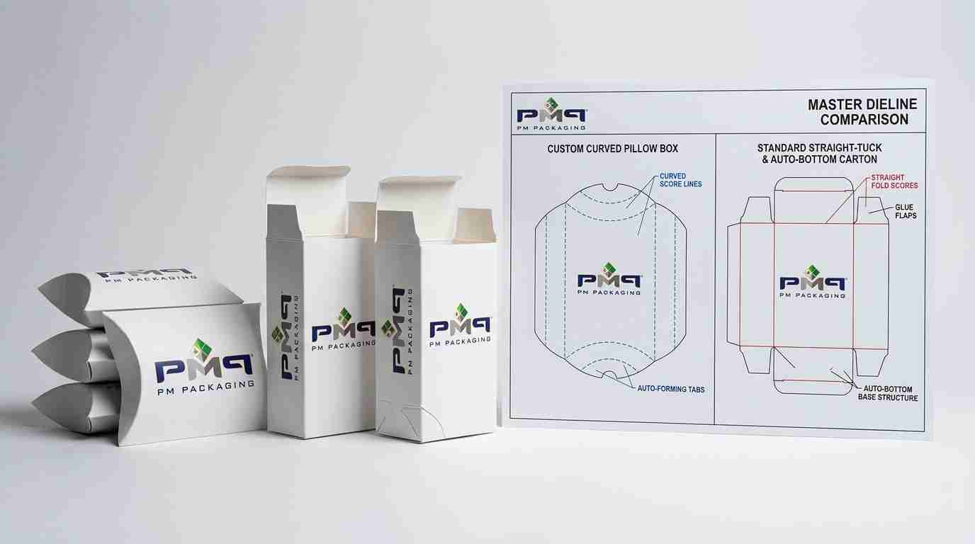 Compare pillow boxes and standard folding cartons for cosmetics, accessories, gifts, and other small premium products. Learn which format better fits your product, presentation, pack-out, and retail requirements.