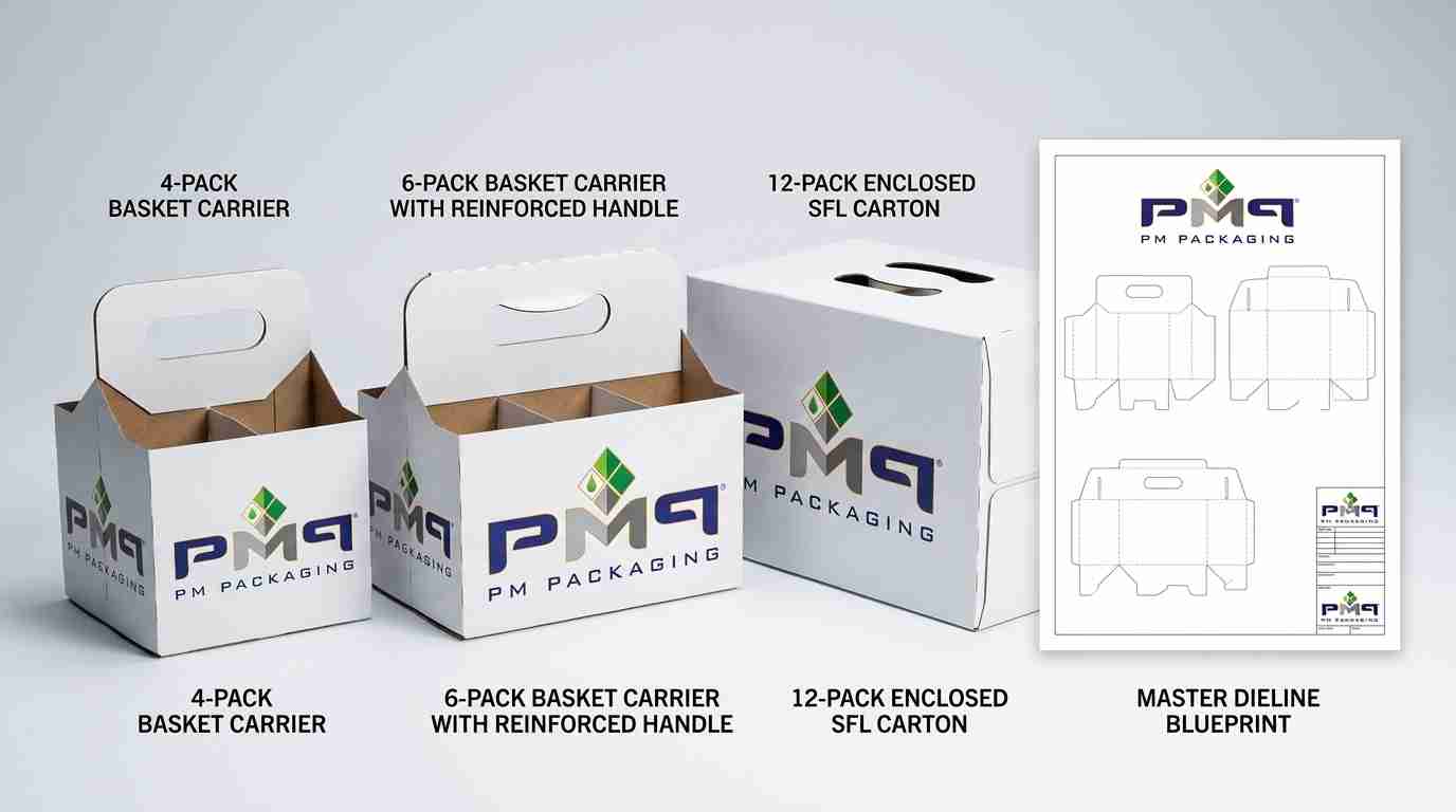 Learn when beverage brands should move from shrink-wrapped multipacks to printed paper-based and SFL beverage carriers for stronger branding, portability, retail presentation, and heavy-load performance.