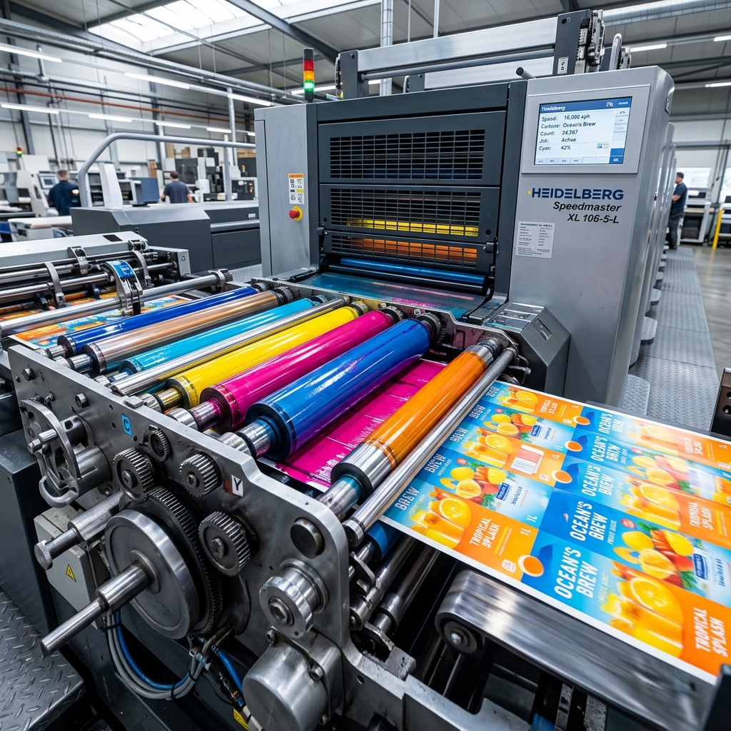 How Offset Printing Improves Cold Beverage Packaging With SFL | PM ...